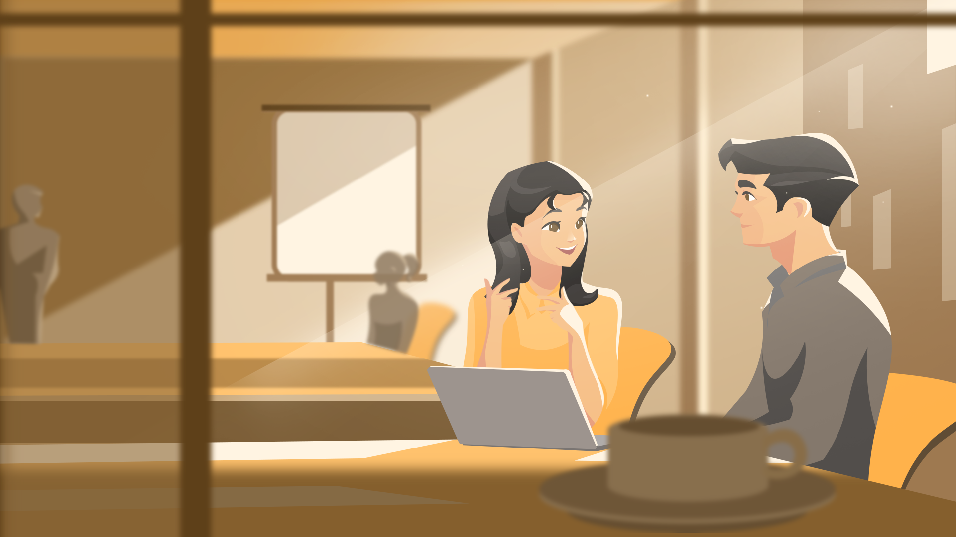 Employee Portal Illustration